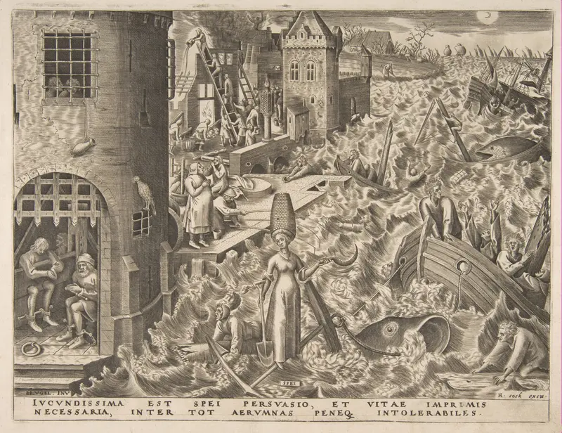 Hope (Spes) from The Virtues Wall Art by Pieter Bruegel the Elder - High-Resolution Digital Print
