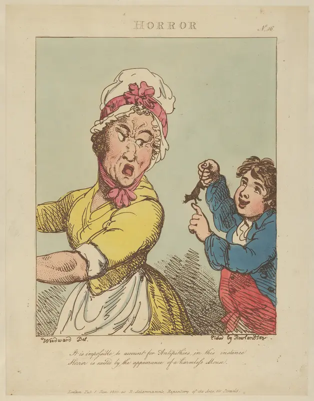 Horror Wall Art by Thomas Rowlandson - High-Resolution Digital Print