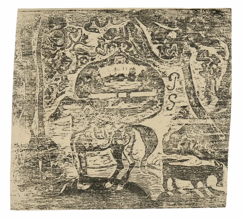 Horse, with Other Animals and Ornaments