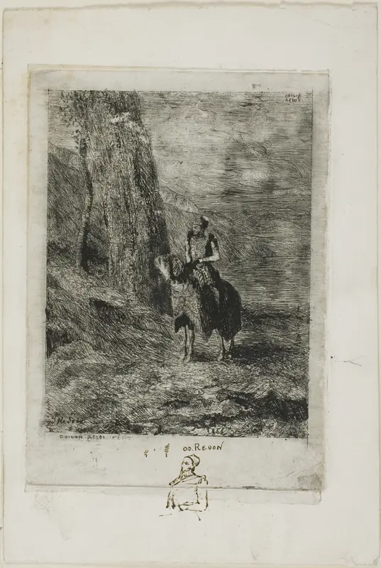 Horseman Waiting