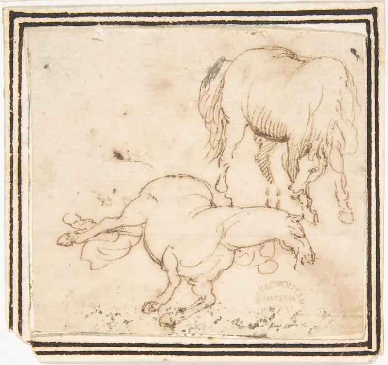 Horses Wall Art by Francesco Allegrini - High-Resolution Digital Print