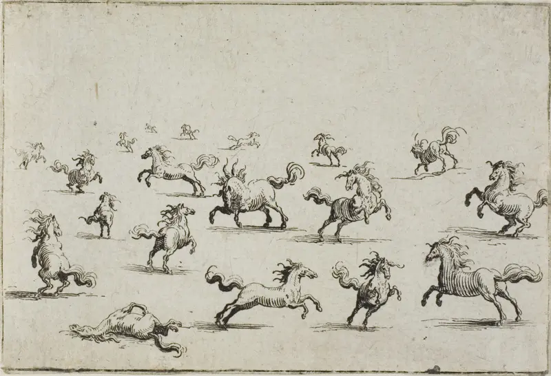 Horses Running Free, from The Caprices