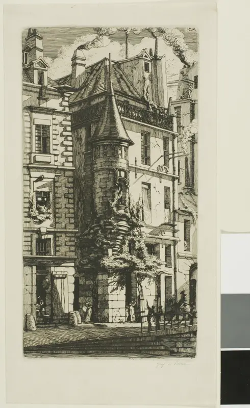 House with a Turret, rue de la Tixéranderie, Paris