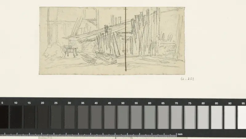 Houtwerf Wall Art by Georges Michel - High-Resolution Digital Print