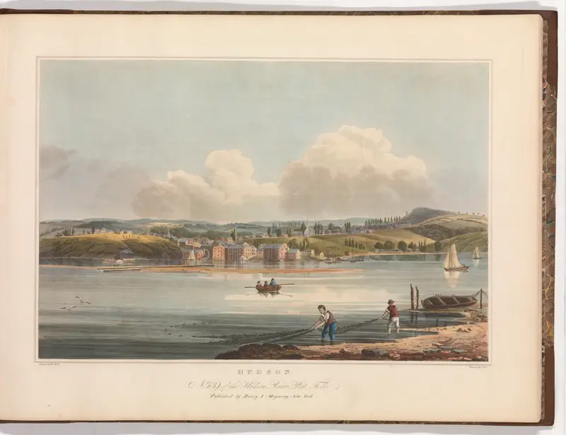 Hudson (No. 13 of The Hudson River Portfolio) Wall Art by John Hill - High-Resolution Digital Print