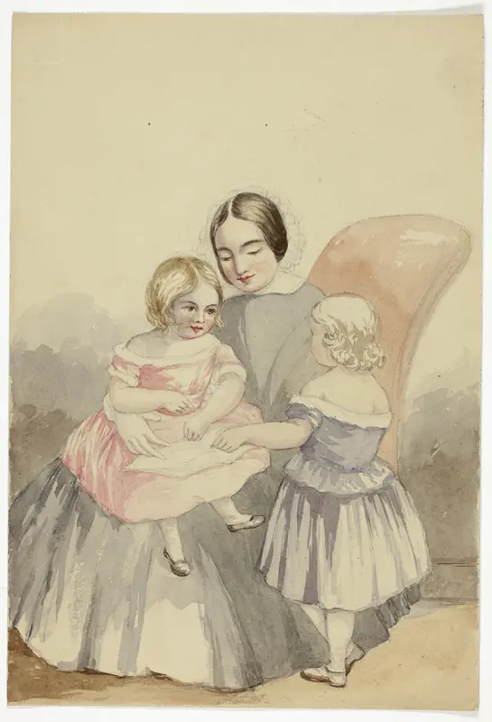 Hugh and Florence, Ashford Wall Art by Elizabeth Murray - High-Resolution Digital Print