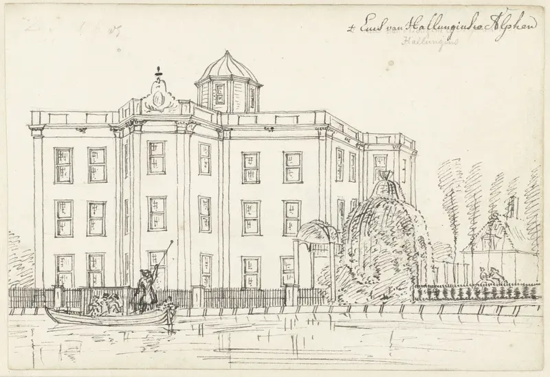 Huis Britrust te Alphen aan den Rijn Wall Art by Cornelis Pronk - High-Resolution Digital Print