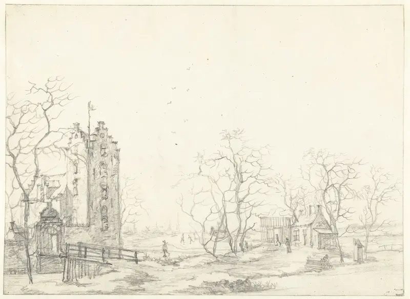 Huis Kostverloren bij Amsterdam Wall Art by Unknown - High-Resolution Digital Print