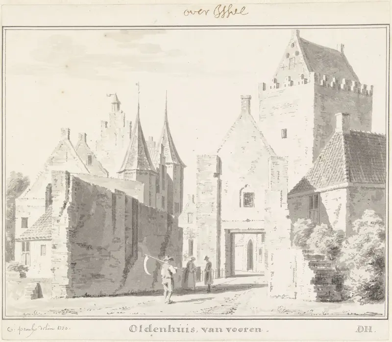 Huis Oldenhuis te Vollenhove Wall Art by Cornelis Pronk - High-Resolution Digital Print