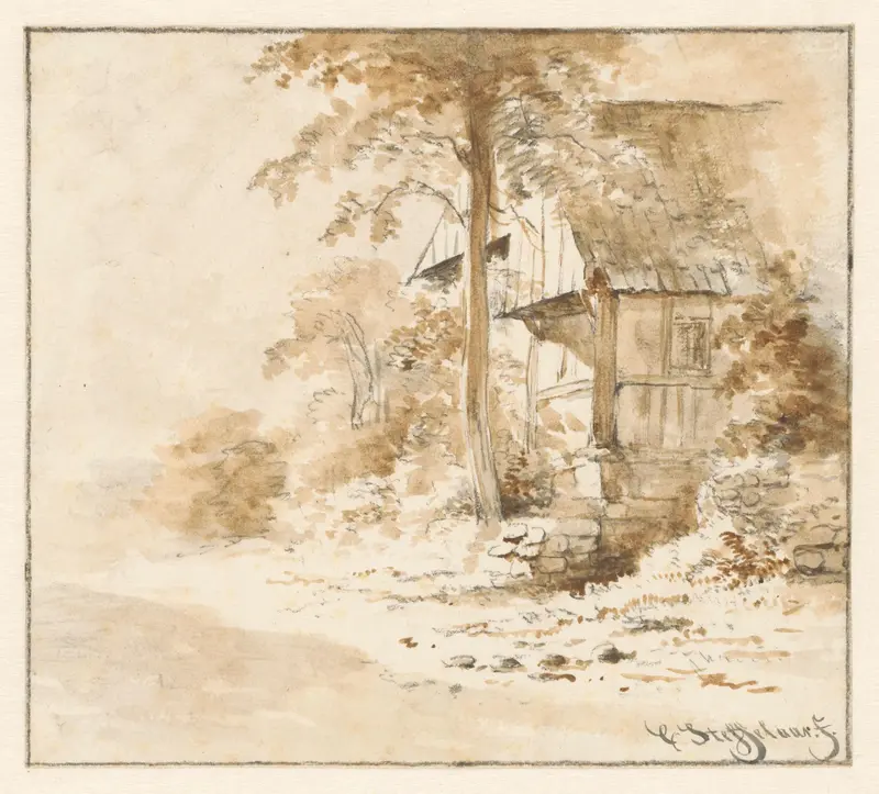 Huis te Bentheim Wall Art by Cornelis Steffelaar - High-Resolution Digital Print