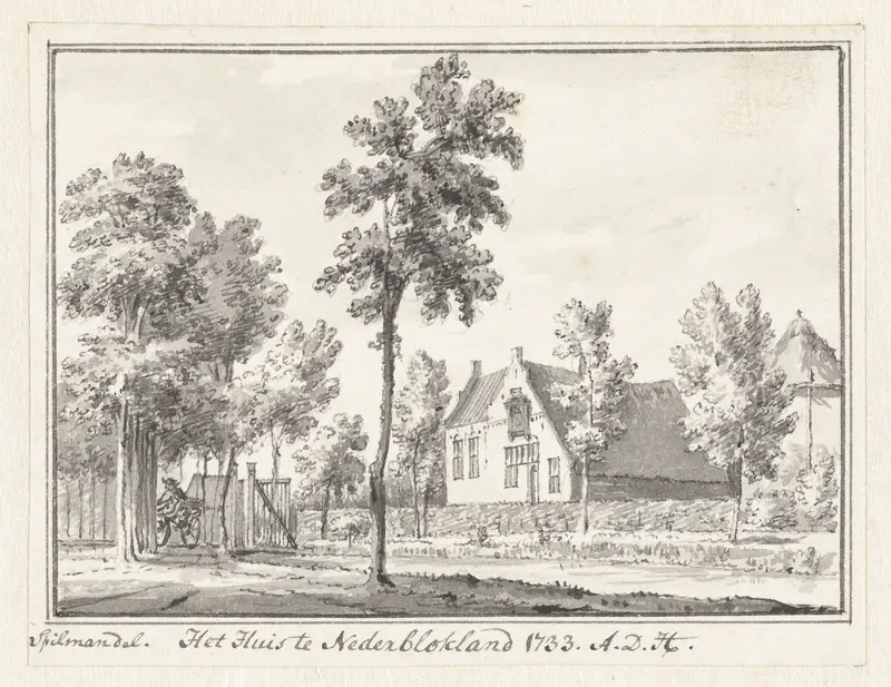 Huis te Nederblokland Wall Art by Unknown - High-Resolution Digital Print