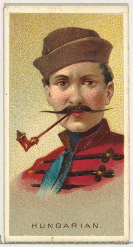 Hungarian, from World's Smokers series (N33) for Allen & Ginter Cigarettes Wall Art by Allen & Ginter - High-Resolution Digital Print