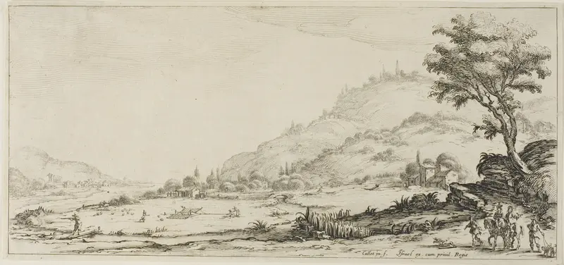 Hunting Birds, from Various Scenes Designed in Florence