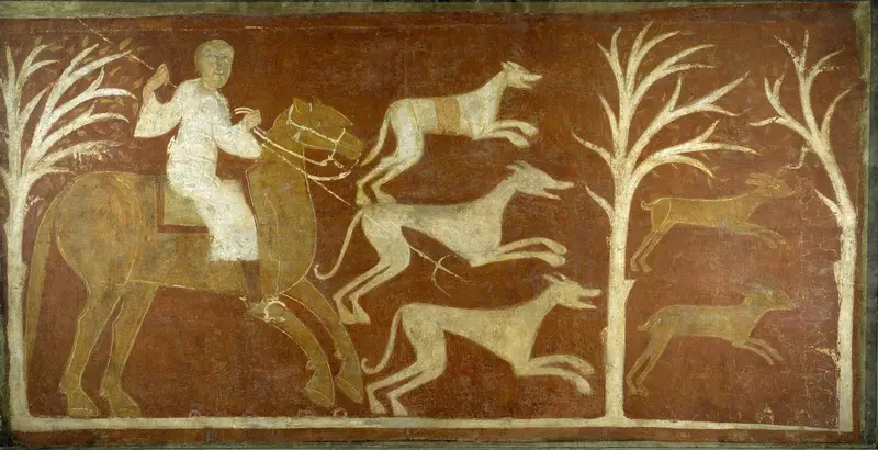 Hunting Scene Wall Art by Unknown - High-Resolution Digital Print