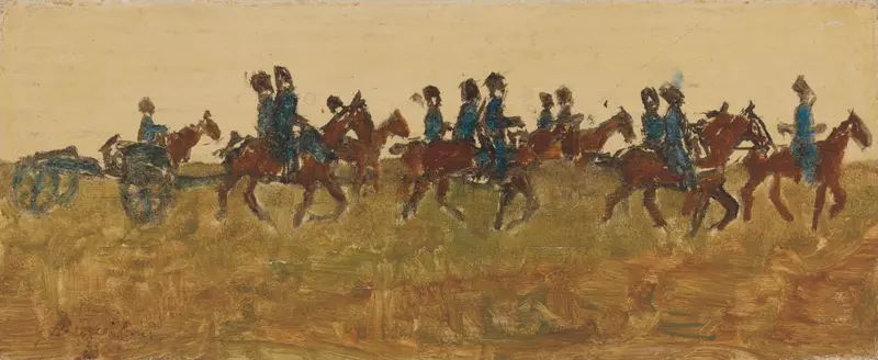 Hussars on Maneuver Wall Art by Unknown - High-Resolution Digital Print