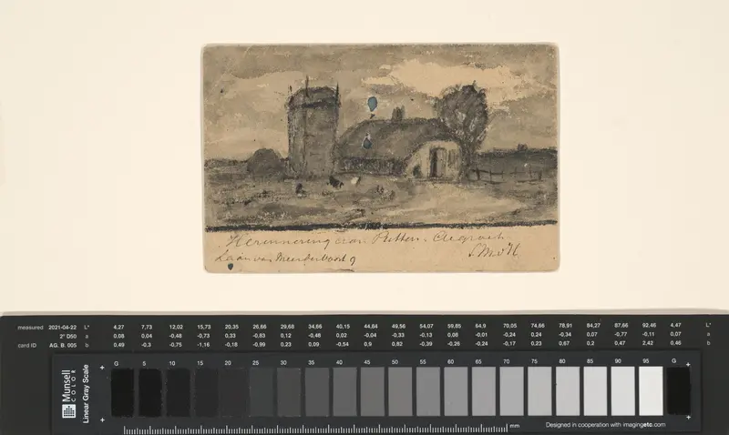 Hut met hooiberg Wall Art by Unknown - High-Resolution Digital Print