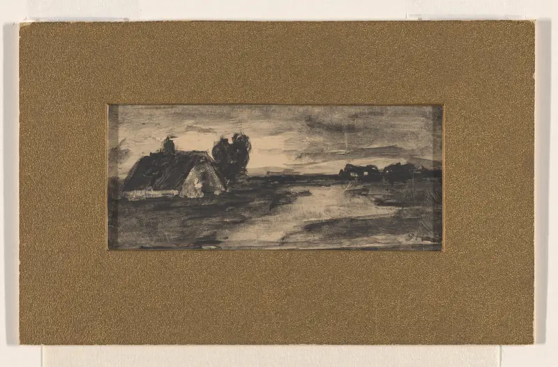 Hut op de heide Wall Art by Sientje Mesdag-van Houten - High-Resolution Digital Print