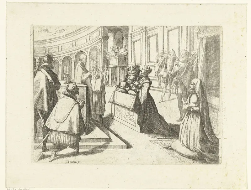Huwelijk van Margaretha van Oostenrijk met Filips III Wall Art by Unknown - High-Resolution Digital Print