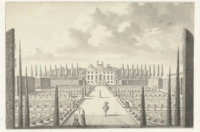 Huys van Sint Annaland Wall Art by Jan van Call (I) - High-Resolution Digital Print