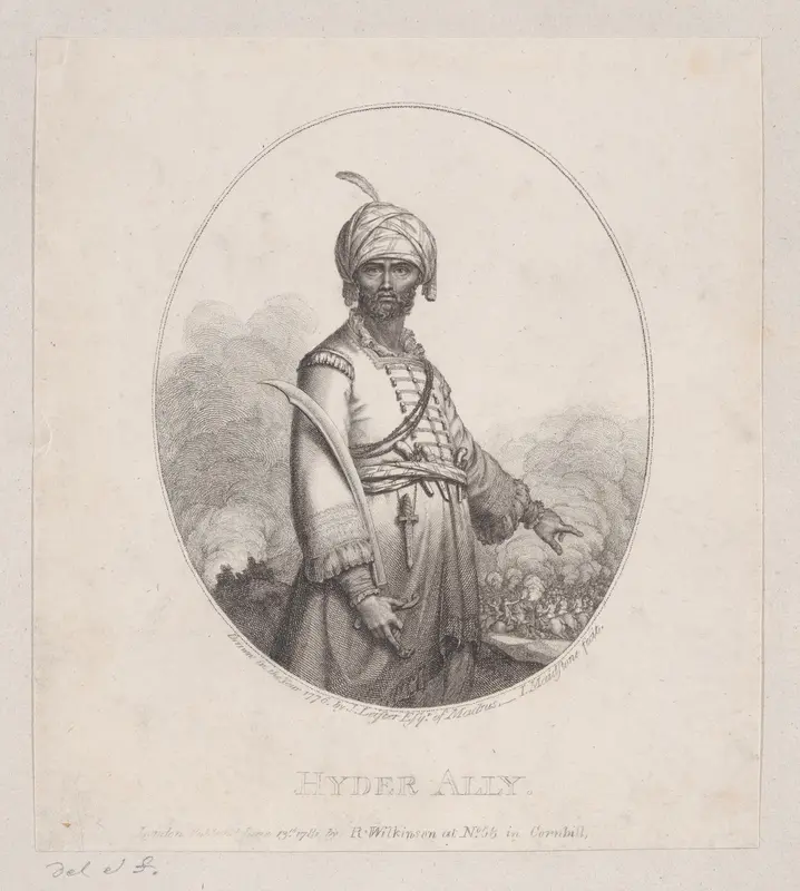 Hyder Ally Wall Art by James Gillray - High-Resolution Digital Print