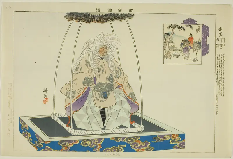 Hyoshitou, from the series "Pictures of No Performances (Nogaku Zue)"
