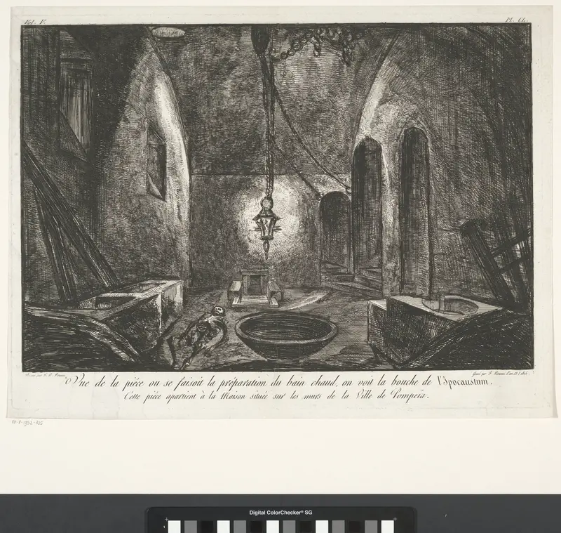 Hypocaustum in Pompeï Wall Art by Unknown - High-Resolution Digital Print
