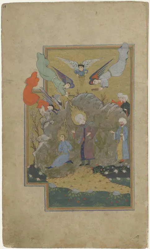 Ibrahim en het offer van Ismail Wall Art by anonymous - High-Resolution Digital Print