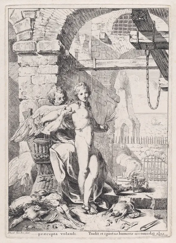 Icarus and Daedalus Wall Art by Giovanni David - High-Resolution Digital Print