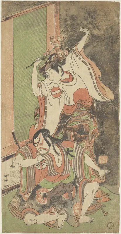 Ichikawa Monnosuke II as a Woman