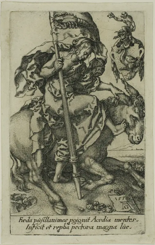 Idleness, from the Vices