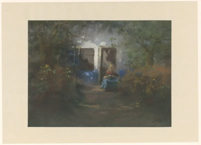 Idylle Wall Art by Jan Voerman (1857-1941) - High-Resolution Digital Print