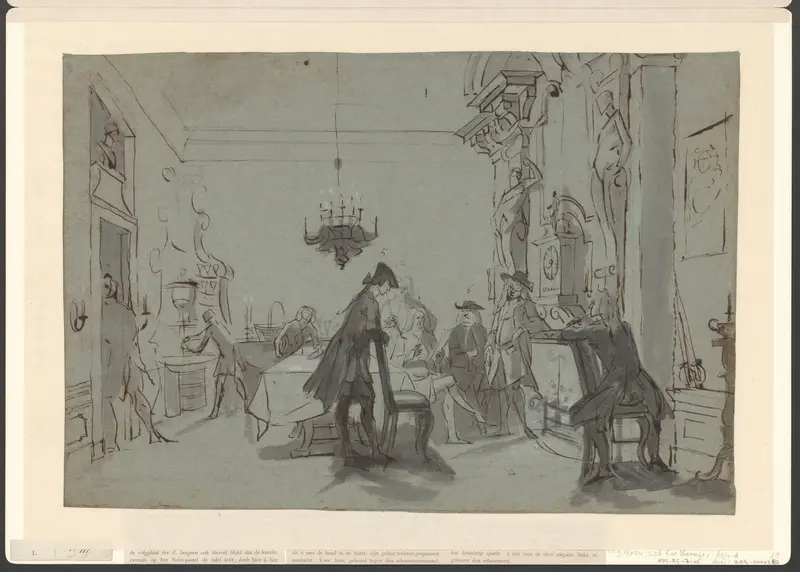 Iedereen voerde het woord Wall Art by Cornelis Troost - High-Resolution Digital Print