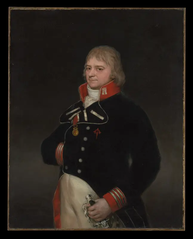 Ignacio Garcini y Queralt (1752–1825), Brigadier of Engineers Wall Art by Goya (Francisco de Goya y Lucientes) - High-Resolution Digital Print