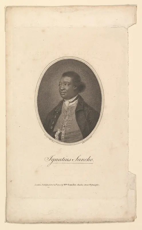 Ignatius Sancho Wall Art by Francesco Bartolozzi - High-Resolution Digital Print