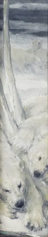 IJsberen Wall Art by John Macallan Swan - High-Resolution Digital Print