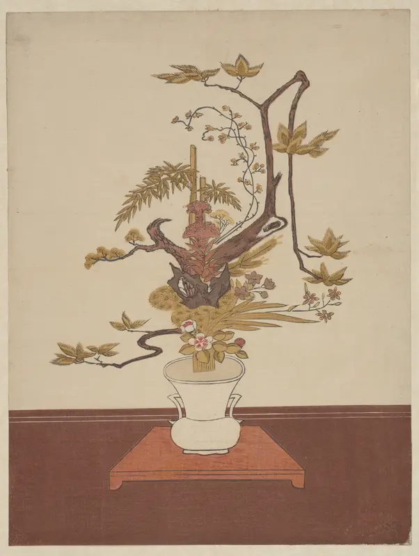 Ike Bana (Flower Arrangement) in the Ike-no-bo Style