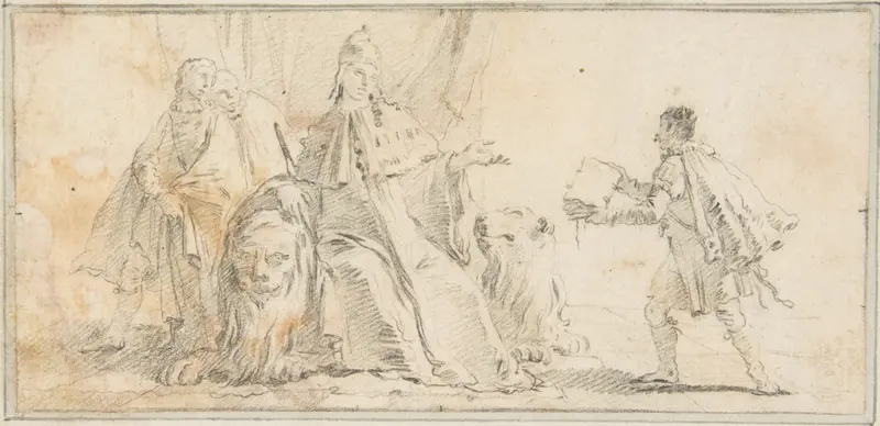 Illustration for a Book: Allegory of Venice Wall Art by Giovanni Battista Tiepolo - High-Resolution Digital Print