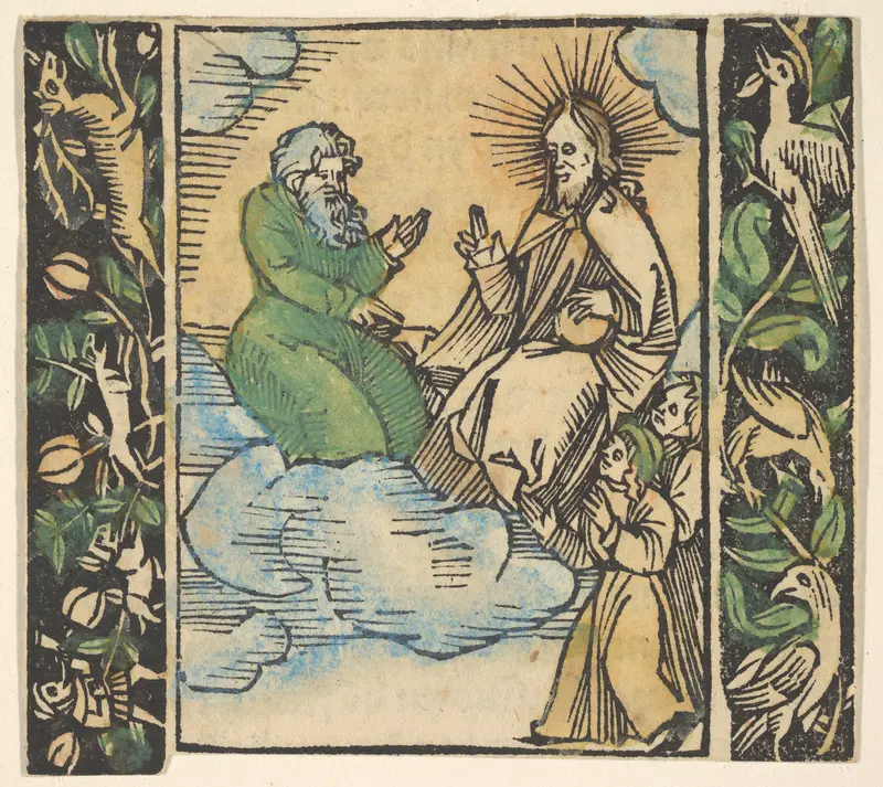 Illustration from Beschlossen Gart des Rosenkranz Mariae Wall Art by Hans Baldung (called Hans Baldung Grien) - High-Resolution Digital Print