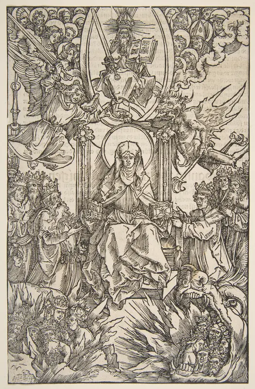 Illustration from "Revelations Sancte Birgitte" Wall Art by Albrecht Dürer - High-Resolution Digital Print