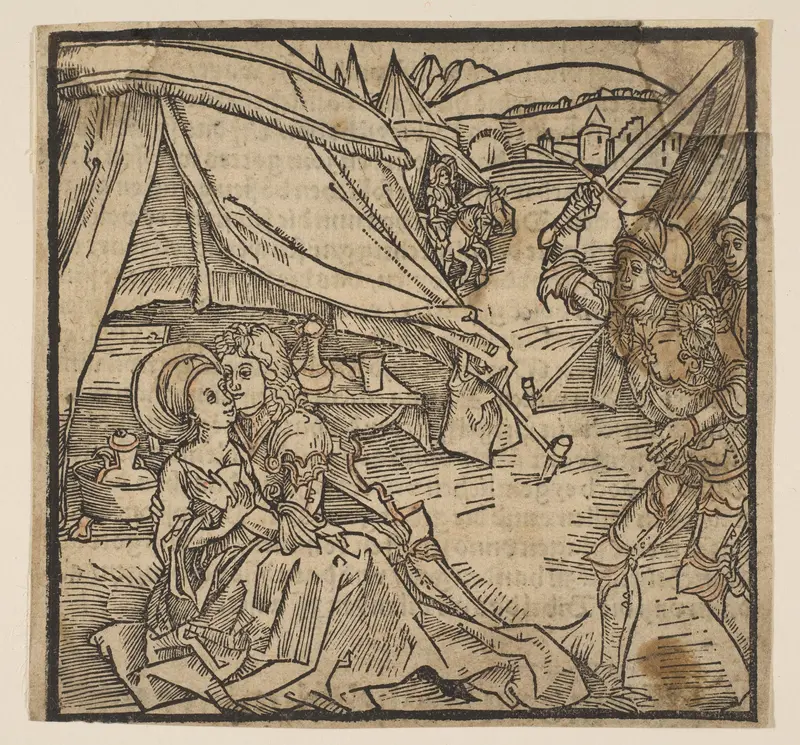 Illustration from "The Ritter von Turn" Wall Art by Albrecht Dürer - High-Resolution Digital Print