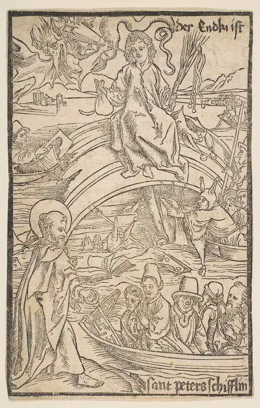 Ilustration from Sebastian Brandt, Das Narrenschriff Wall Art by Albrecht Dürer - High-Resolution Digital Print