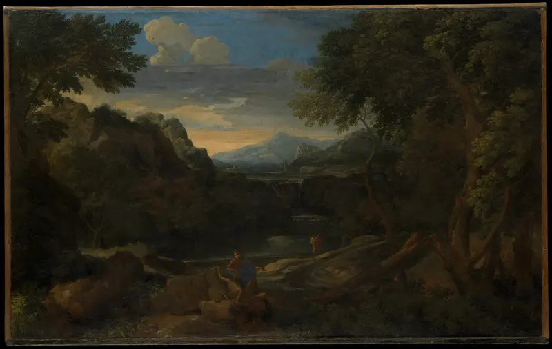 Imaginary Landscape Wall Art by Gaspard Dughet - High-Resolution Digital Print