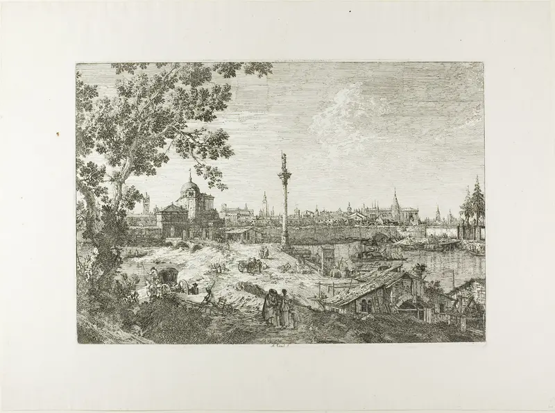Imaginary View of Padua, from Vedute Wall Art by Canaletto - High-Resolution Digital Print