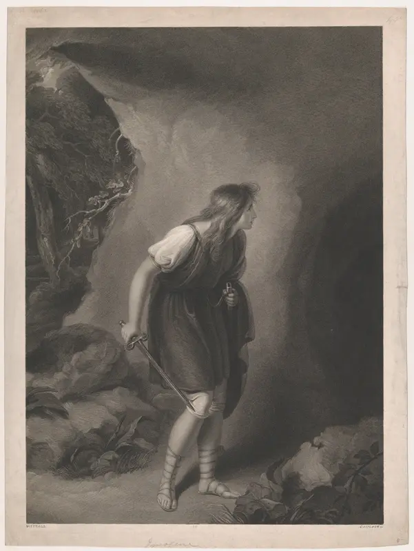 Imogen (Shakespeare, Cymbeline, Act 3, Scene 6) Wall Art by Thomas Gaugain - High-Resolution Digital Print