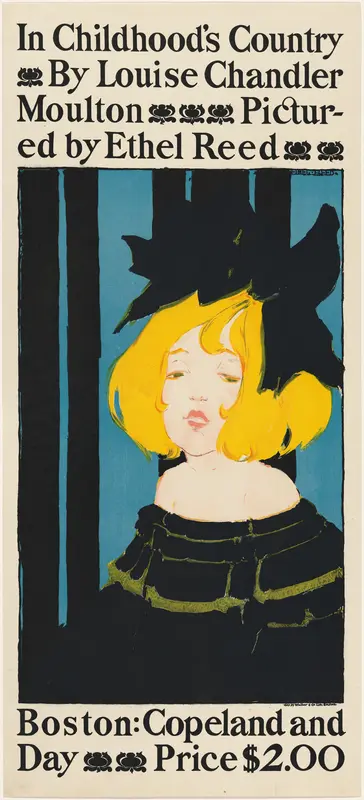 In Childhood's Country by Louise Chandler Moulton, Pictured by Ethel Reed