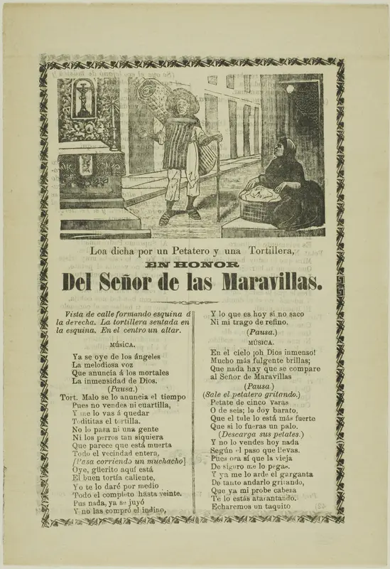 In Honor of the Lord of Wonders Wall Art by José Guadalupe Posada - High-Resolution Digital Print