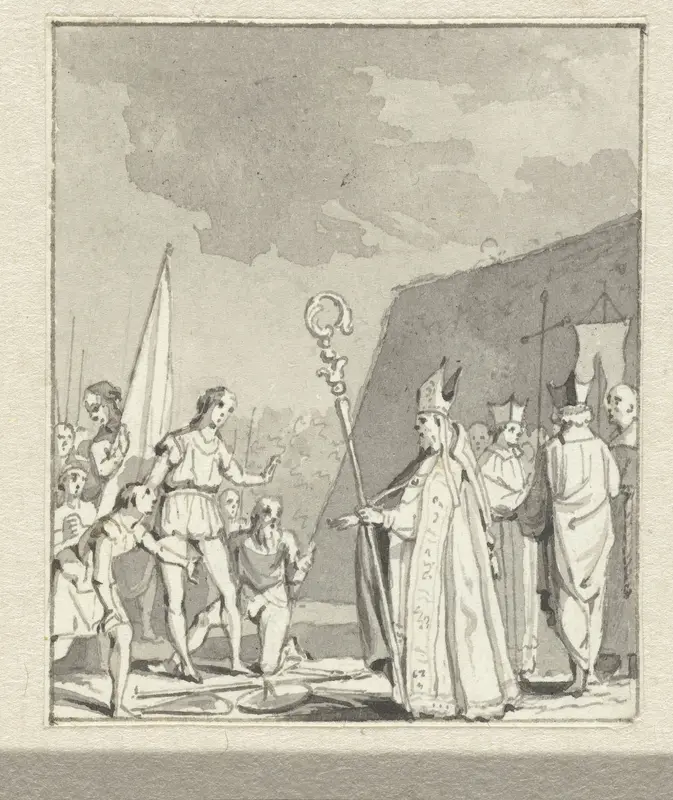 In 't Jaar 1138 Wall Art by anonymous - High-Resolution Digital Print