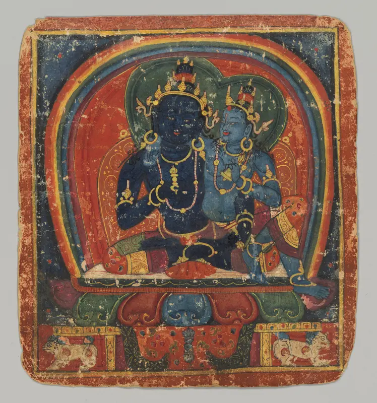 Initiation Card (Tsakalis): Akshobya Wall Art by Unknown - High-Resolution Digital Print