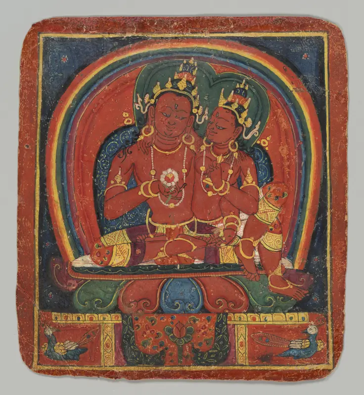 Initiation Card (Tsakalis): Amitabha Wall Art by Unknown - High-Resolution Digital Print