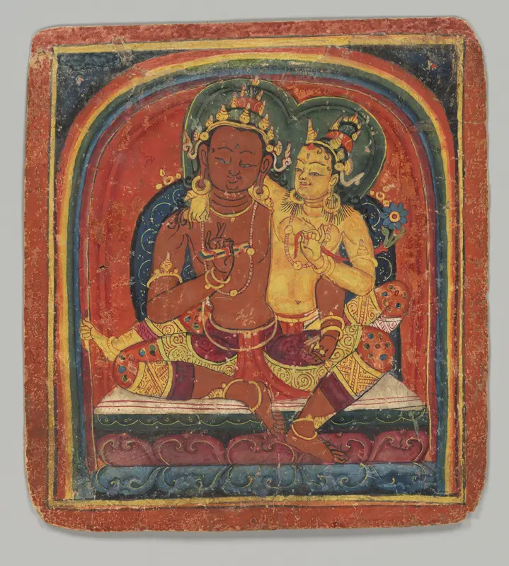 Initiation Card (Tsakalis): Nirvana Vishkambhin Wall Art by Unknown - High-Resolution Digital Print